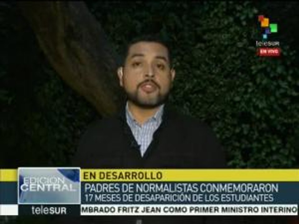 México: se cumplen 17 meses de desaparición de los 43