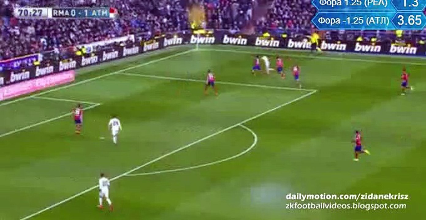 Borja Mayoral Amazing Chance - Real Madrid 0-1 At. Madrid 27.02.2016 HD
