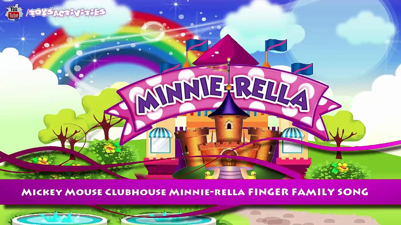 Mickey Mouse Clubhouse Minnie-rella Finger Family Song