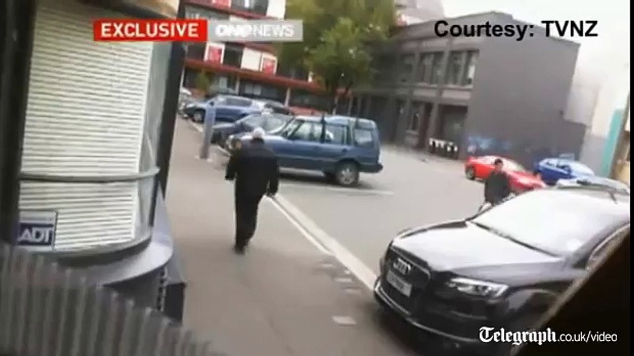 New video of moment Christchurch earthquake struck