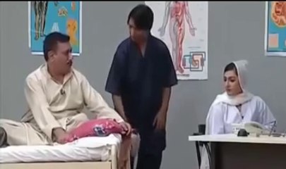 Doctors, Patients flirts with Beautiful Nurse - Khabardar Best Comedy