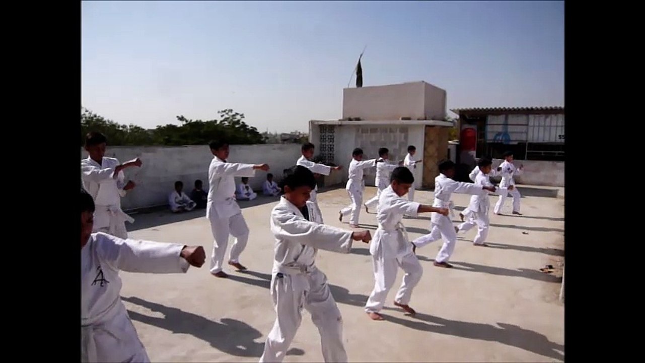 Group kata basic martial arts