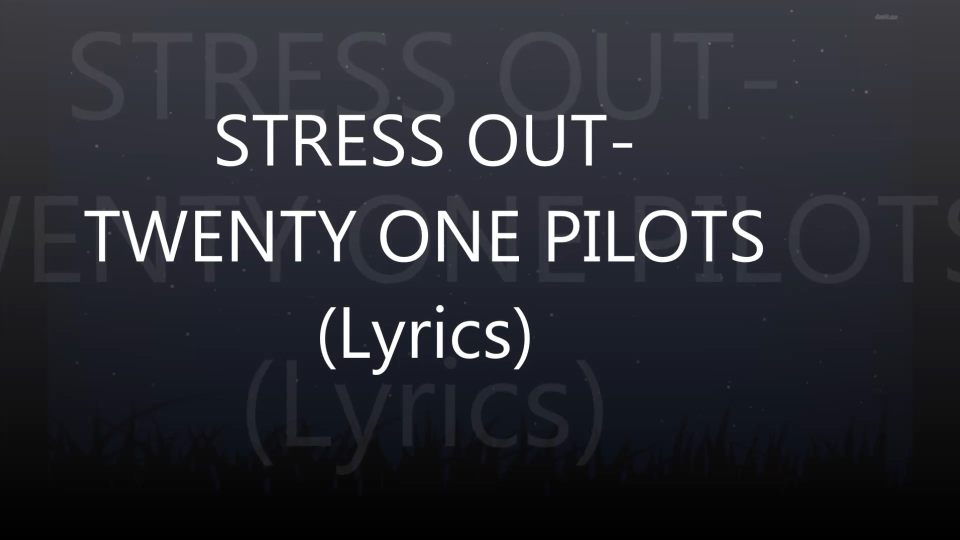 Stressed Out Twenty One Pilots Lyrics Hd Video Dailymotion Download and print in pdf or midi free sheet music for stressed out by twenty one pilots arranged by noface for piano (solo). stressed out twenty one pilots lyrics