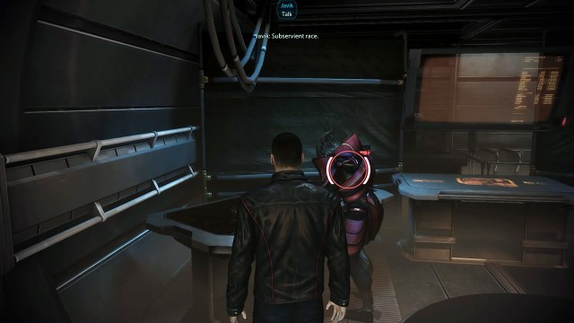 Mass Effect 3 Javik and four-eyed Garrus