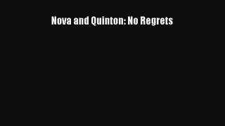 [PDF] Nova and Quinton: No Regrets [Download] Full Ebook