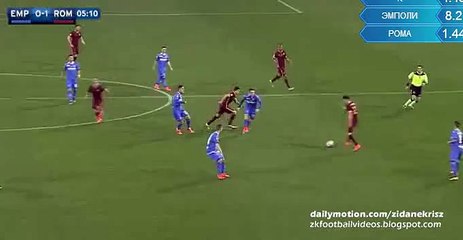 Stephan El Shaarawy Goal HD - Empoli 0-1 AS Roma 27.02.2016