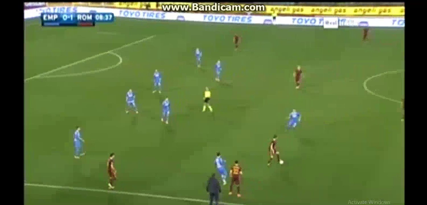 Mohamed Salah Super Skills - Empoli vs AS Roma 27/02/2016