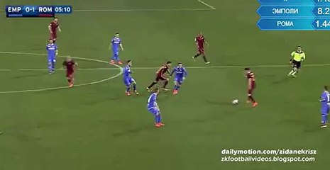 Stephan El Shaarawy Goal HD - Empoli 0-1 Roma - 27-02-2016