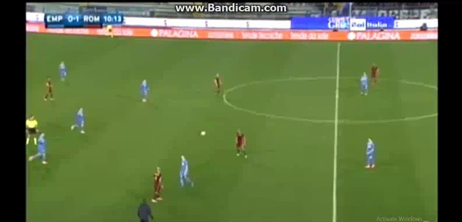 Miralem Pjanic Super Power SHOOT | Empoli 0-1 Roma 27/02/2016