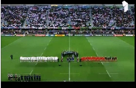 Rugby world cup 2011. England and Georgian team nathional anthems