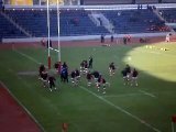 Rugby - Test Match Georgia-USA (19-17) georgian national team warm-up