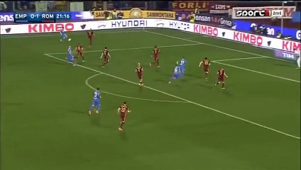 1 1 Ervin Zukanovic Own Goal HD Empoli 1 1 AS Roma 27.02.2016 HD