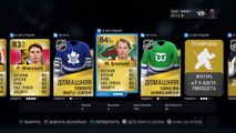 NHL16, HUT, Open Packs, Pulled some cards