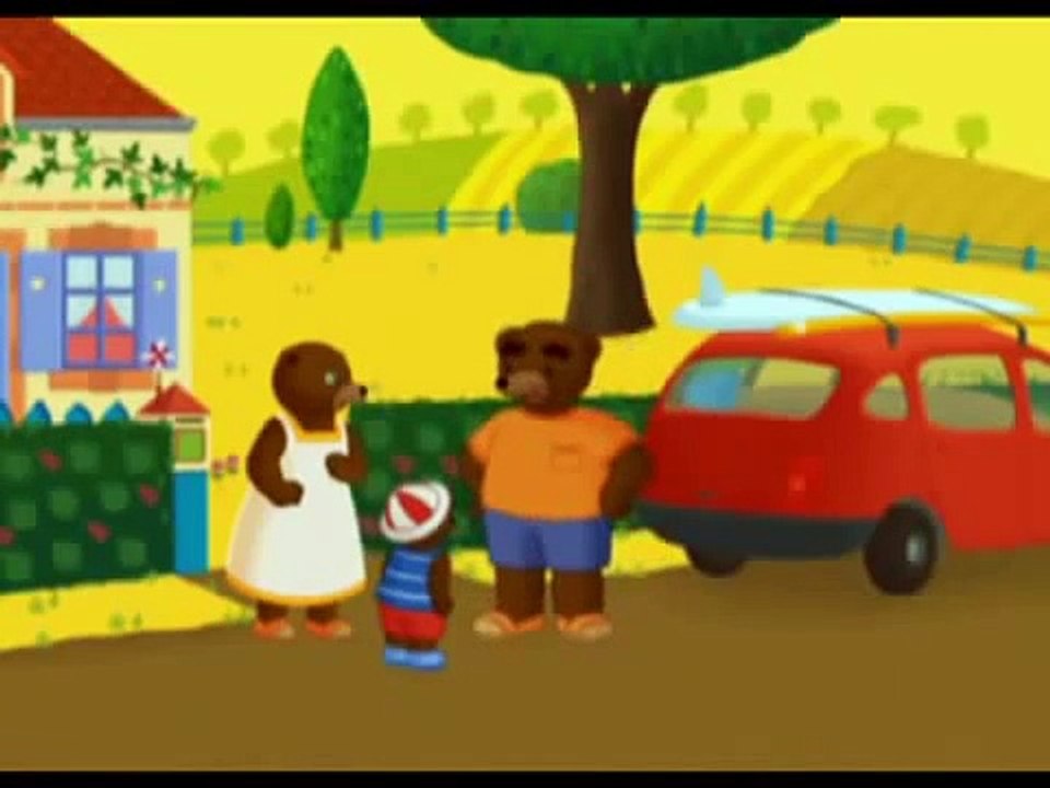Petit Ours Brun part en vacances - petit ours brun a la ferme