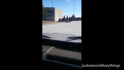 New Recruits are arriving at the Military base in Switzerland!