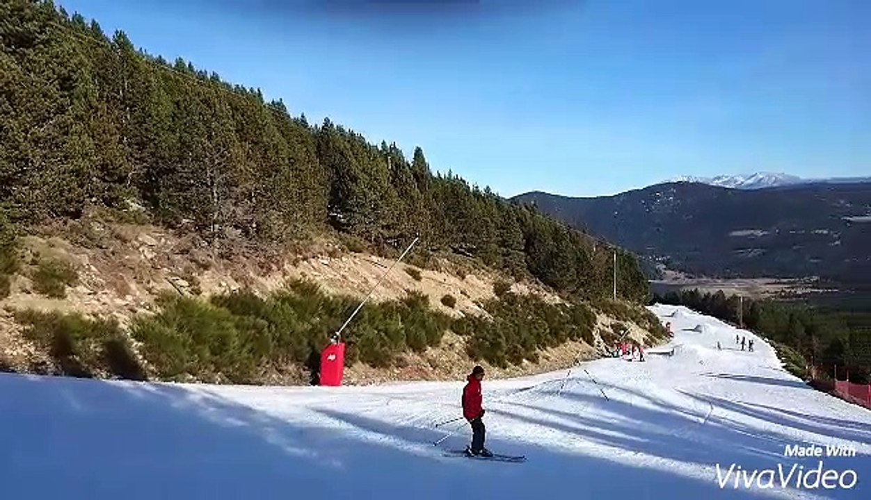 Les pompiers font du ski