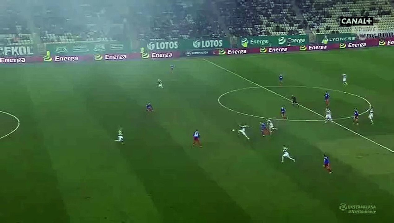 Grzegorz Kuswik Goal - Lechia Gdansk 1 - 0 Piast Gliwice - 27-02-2016
