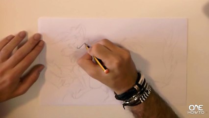 How to draw Wile E. Coyote and The Road Runner