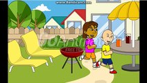 Dora & Caillou Gets Grounded On The Summer