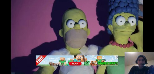 Reacting To The Simpsons couch gag YOURE NEXT