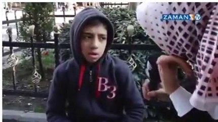 kendi küççük yüreği büyük çoçuk