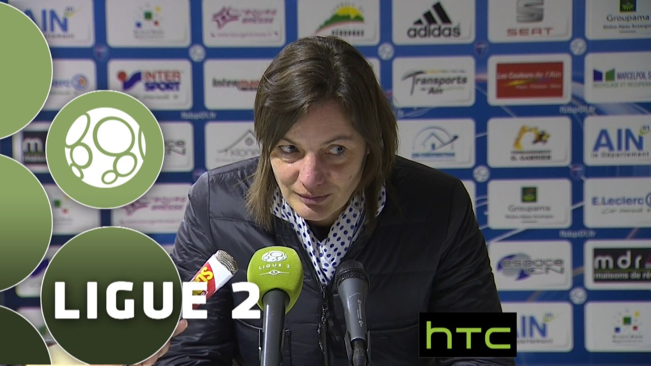 Conférence de presse FBBP 01 - Clermont Foot (1...