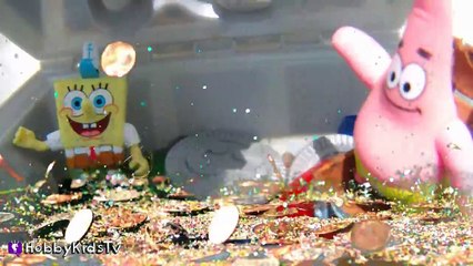 PIRATES vs Aqua Super Heroes Batman Treasure + Submarine Attack Imaginext HobbyKidsTV