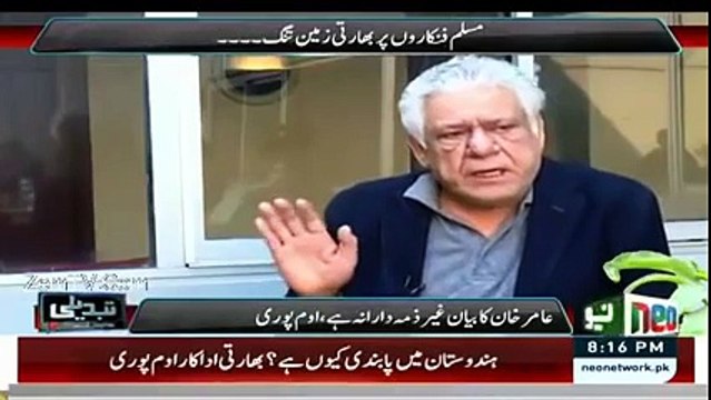 Reham Khan Irritates Om Puri over SRK's Intolerance remarks