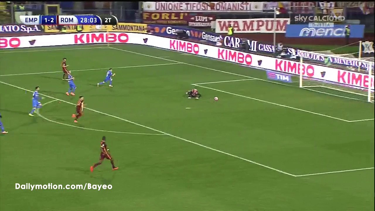 Stephan El Shaarawy Goal HD - Empoli 1-3 Roma - 27-02-2016