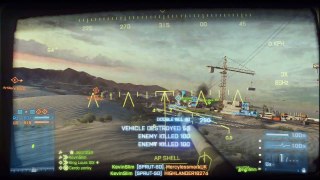Battlefield 3: Tank vs Chopper