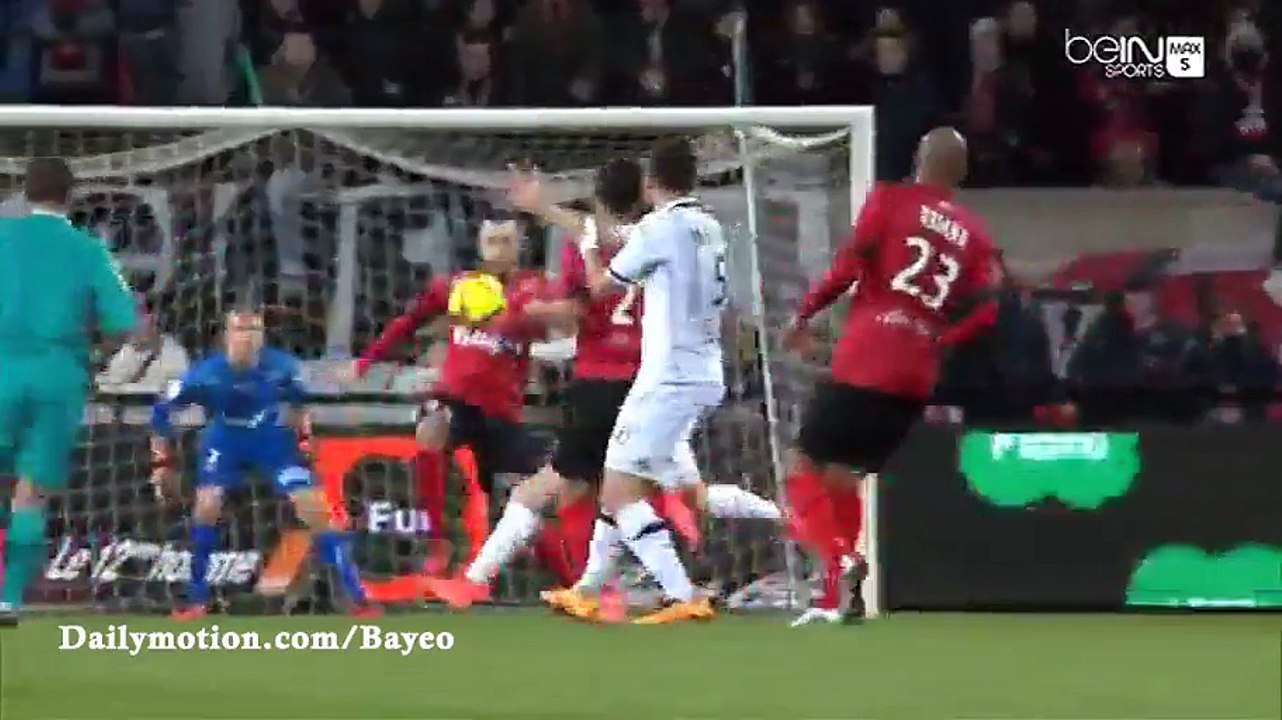 Pierrick Capelle Goal HD - Guingamp 0-1 Angers - 27-02-2016