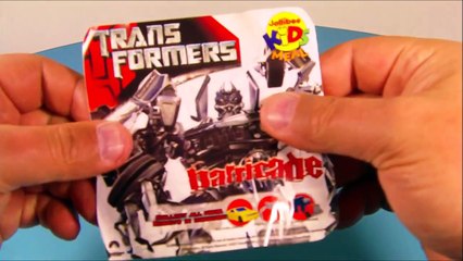 2007 TRANSFORMERS SET OF 4 JOLLIBEE KIDS MEAL MOVIE TOYS VIDEO REVIEW