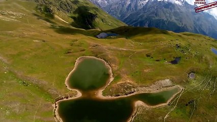 Qoruldi lake Georgia Svaneti