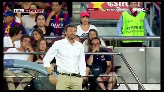 FC Barcelona vs Club Leon 5:0 Neymar Amazing Lob Goal 2014