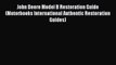 [PDF] John Deere Model B Restoration Guide (Motorbooks International Authentic Restoration