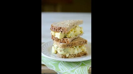 Бутерброды с тертым яйцом