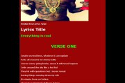 Soulja Boy Unused Music Lyrics Type