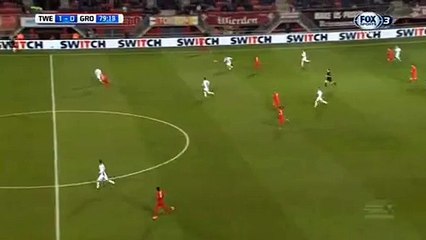 Jerson Cabral Goal - Twente 2 - 0 Groningen - 27-02-2016 -