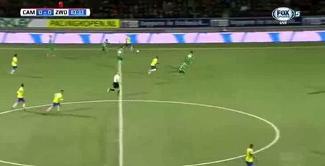 Jack Byrne Goal - Cambuur 1 - 0	 Zwolle - 27-02-2016