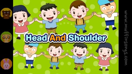 Head Shoulders Knees and Toes  Family Sing Along - Muffin Songs