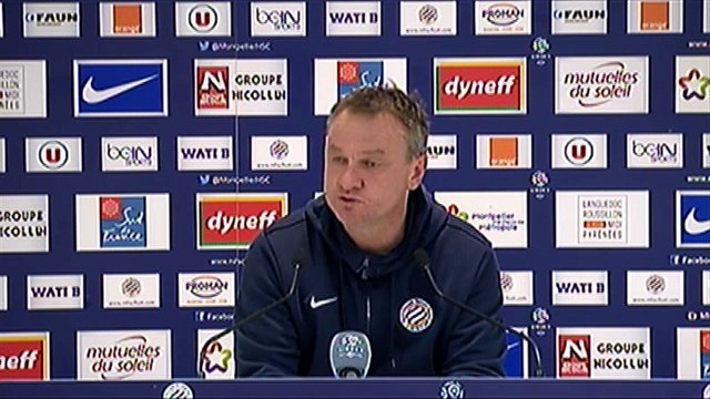 Frédéric Hantz après MHSC 3-0 LOSC