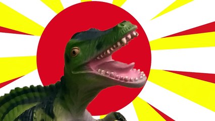 5 Little Monkeys Jumping on the Bed (Dinosaur Version) - Children Nursery Rhyme