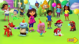 Nick Jr Game Starring Dora The Explorer - Paw Patrol - Bubble Guppies & WallyKazam