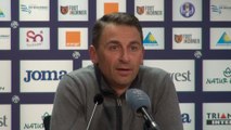 La conférence de presse d'Olivier Sadran après TFC/Rennes