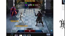 MR FANTASTIC MAGNETO HEROIC BATTLE CHALLENGE MODE MAA MARVEL AVENGER ALLIANCE