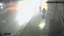 Caught on CCTV Man tries to Grab a woman in busy road
