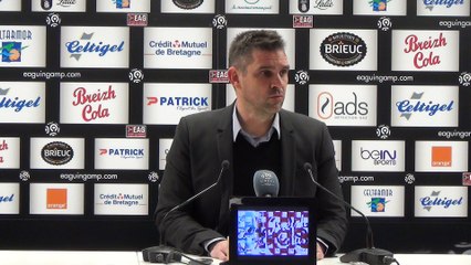 L1-J28 / Réaction de Jocelyn Gourvennec après EAG-ANGERS