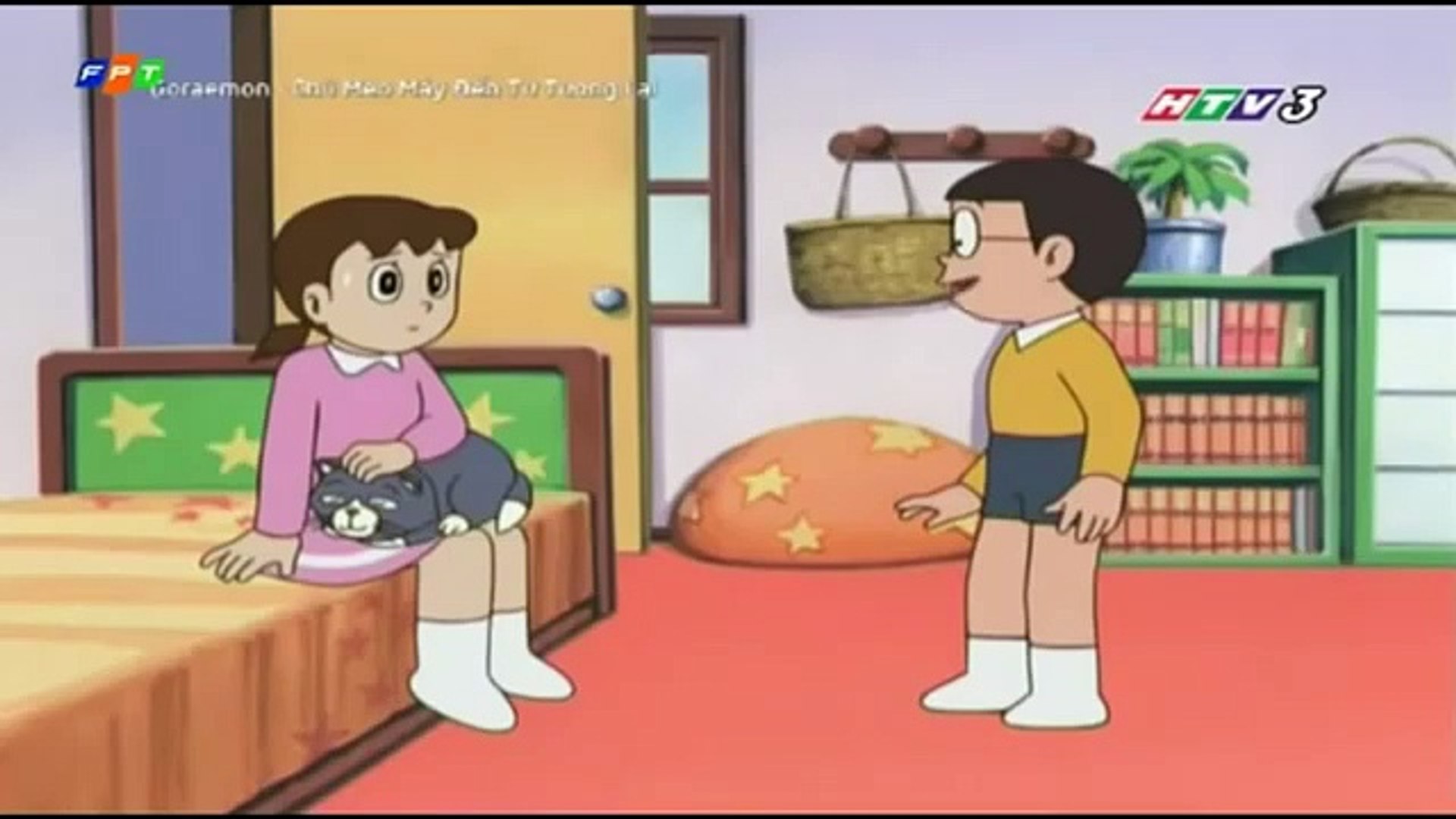 Doreamon tập 148 HTV3 tập 148_ Đèn pin thu nhỏ- Nobita gặp Ushiwakamu 2016