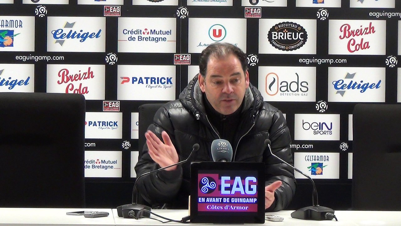 L1-J28 / Réaction de Stéphane Moulin après EAG-ANGERS