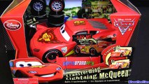 Cars 2 Transforming Lightning McQueen from Disney store Buildable Toy Review by Blucollection